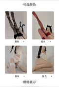 "Four-color combination *4" Love sexy one-piece suspender stockings pure desire wind lace high knee socks fun